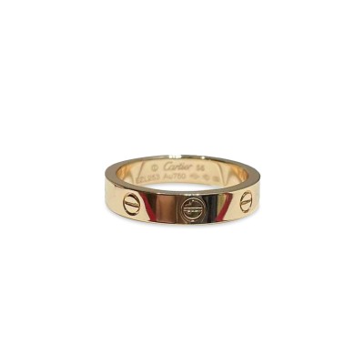 CARTIER LOVE RING 4MM ROSE GOLD 350640